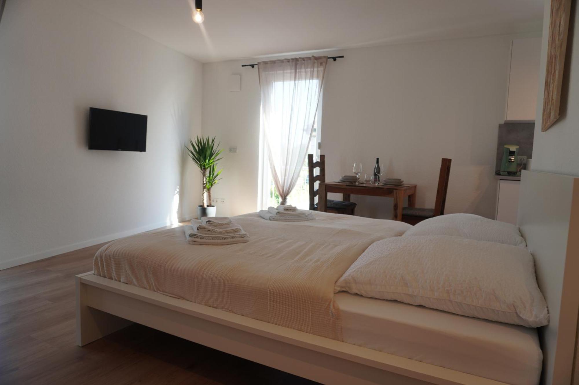 Hb-Living Apartment-Rheinblick Mainz Bagian luar foto